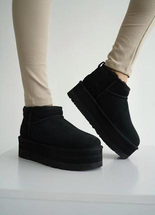 ugg Fuzz ultra mini platform угги платформ
