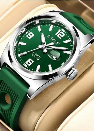 Часы наручные кварцевые бизнес класс lige 89124