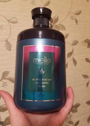 Маска mielle professional для кожи головы и волос с морскими водорослями нарозлив 200 мл