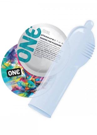 Презервативы one pleasure plus,5 штук 3