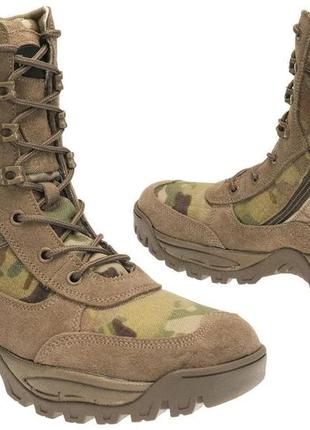 Тактические берцы teesar multicam ykk, мужские берцы мультиком, военные берцы высокие...