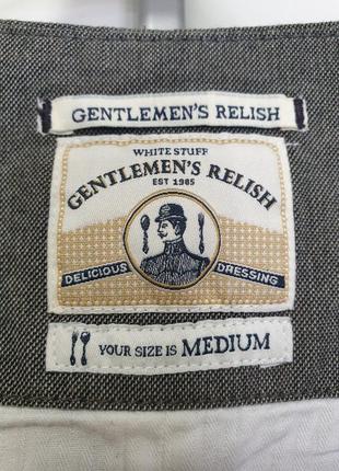 Gentlemen's relish - 50 m - серая - жилетка мужская классическая мужской жилет white stuff3 фото