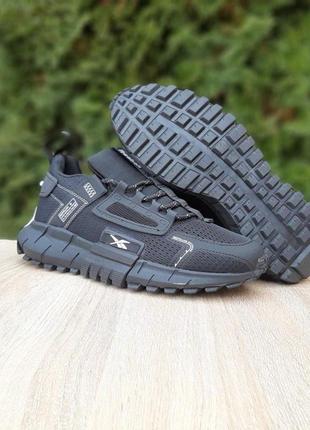 Reebok zig kinetica edge чорні з білим  ods111283 фото