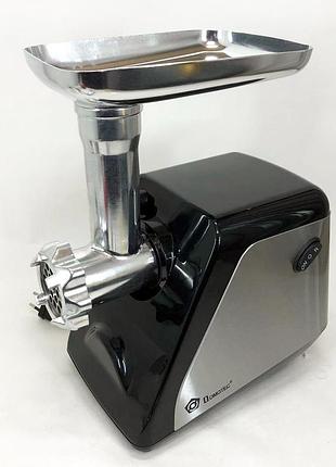 Мясорубка электрическая для мяса domotec ms-2024, мясорубка fw-370 металлическая, электромясорубка
