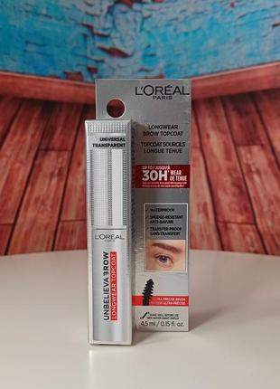 Стойкий гель для бровей l'oreal paris unbelieva'brow1 фото