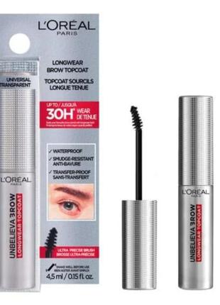 Стойкий гель для бровей l'oreal paris unbelieva'brow2 фото