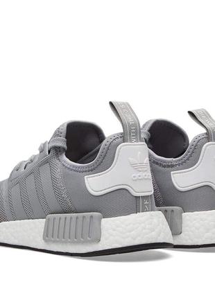 Adidas nmd r1 light onix\кроссовки adidas nmd runner 'light onyx', серый оригинал стан красивое, практы3 фото