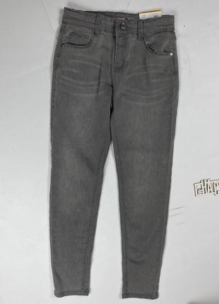 Нові джинси стрейчеві  skini 9-10р/140см primark дівчинка сірий6 фото