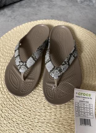 Crocs original заказаны из америкы women's kadee ii flip невероятно легкие и простые в носке3 фото