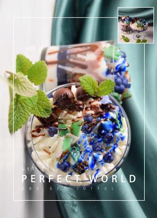 Свічка десертна в келисі