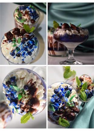 Свічка десертна в келисі