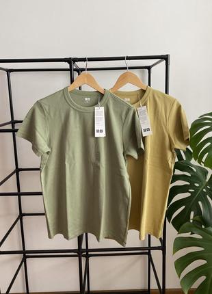 Футболка из плотного хлопка uniqlo 465754