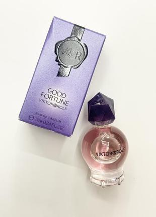 Парфюмированная вода для женщин viktor & rolf good fortune, 7 ml
