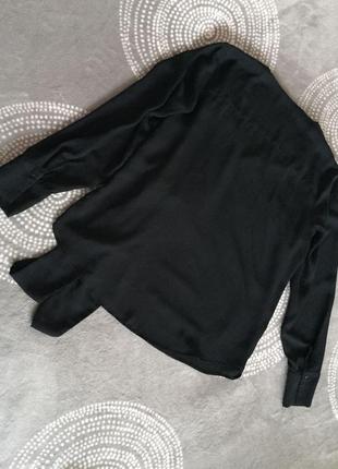 Camateu блуза вільного крою чорний2 фото