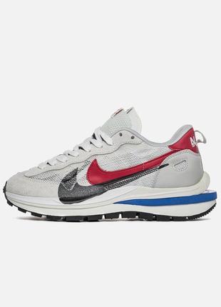 Кроссовки nike vaporwaffle sacai fuchsia game royal