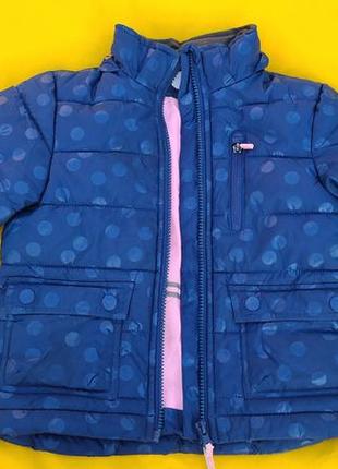 Осенняя ржаная куртка на девочку h&amp;m в идеальном состоянии на 2- 3 года размер 98