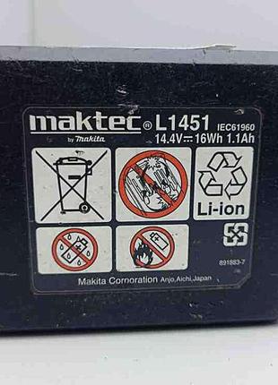 Шуруповерт б/у maktec mt080 6