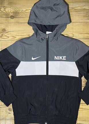 Куртка курточка ветровка nike 116 - 122 - 128 см 6-7-8 лет3 фото