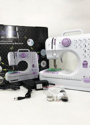 Удобная ручная швейная машинка fhsm-505, портативная мини-машинка для if-122 ручного шитья