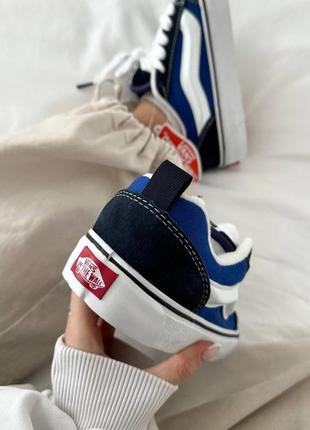 Кеды vans knu skool blue , женские кроссовки, мужские кроссовки, венс8 фото