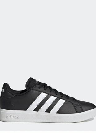 Оригінальні чорні кеди адідас adidas grand