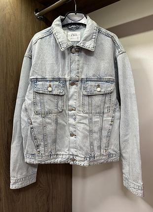 Джинсовая куртка zara, 13-14 лет 4
