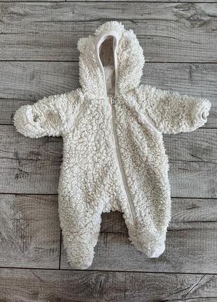 Теплий чоловічок тедді на виписку в пологовий