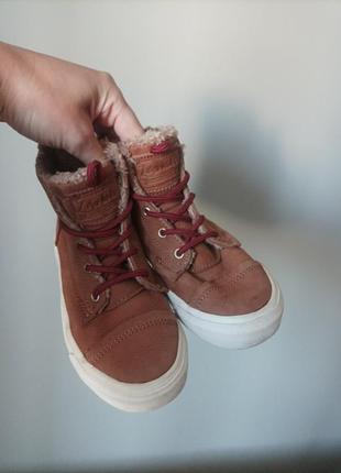 Кеды фирменные zara натуральная кожа