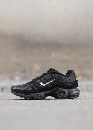 Мужские кроссовки nike air max tn plus lace toggle black reflect * pinapd
