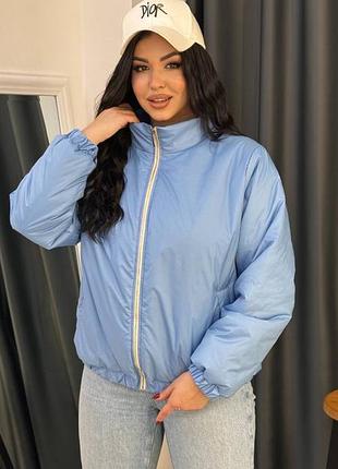 Куртка бомбер женская демисезонная разм.48-62