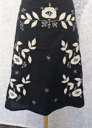 Юбка вышитая