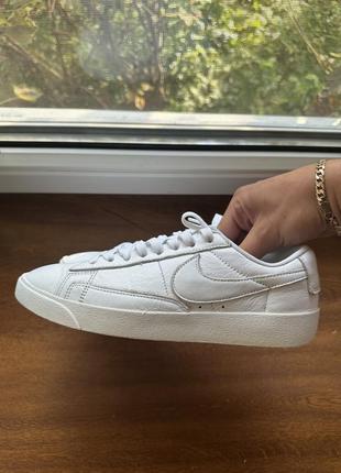 Nike blazer женские кожаные кроссовки