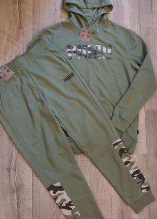 Чоловічий спортивний костюм puma camo. новий, оригінал!