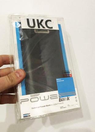 Мобільна зарядка портативна power bank 30000 mah ukc