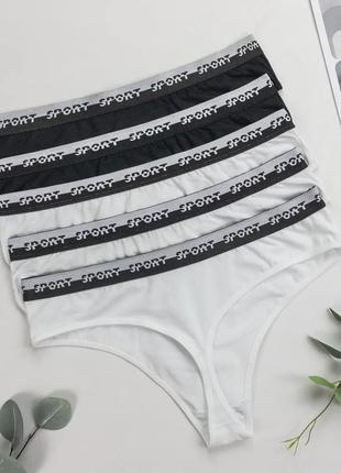 Трусы женские стринги 5 шт в упаковке nicoletta туречки, женские хлопковые стринги.