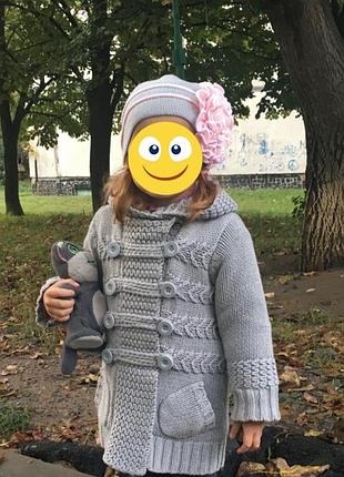Шапка для девочки осень