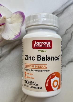 Jarrow formulas, zinc&nbsp;balance, медь+цинк, 100&nbsp;шт