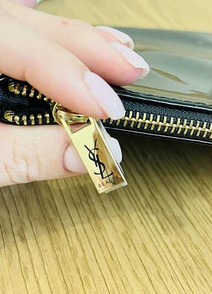 Оригинальный косметичка черная yves saint laurent