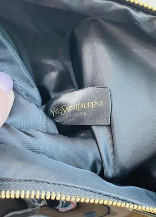 Оригинальный косметичка черная yves saint laurent