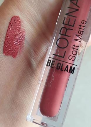 Lorena beaut soft mattе кремова матовая помада