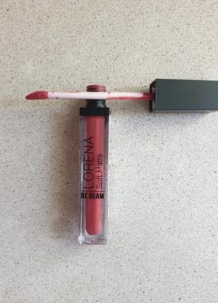 Lorena beaut soft mattе кремова матовая помада