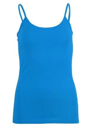 Базовая майка на тонких бретелях tu