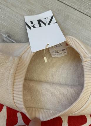 Свитшот для девочки zara