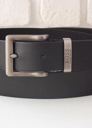 Мужской кожаный ремень классический