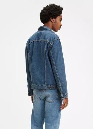 Мужская джинсовая куртка levi's2 фото