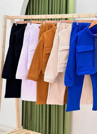 Спортивний костюм жіночий повсякденний на флісі