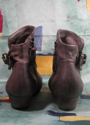 A.s.98 airstep кожаные ботинки ботинки ремешки 37 бохо5 фото