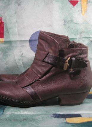 A.s.98 airstep кожаные ботинки ботинки ремешки 37 бохо2 фото