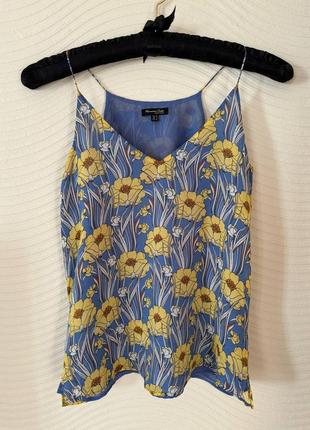 Майка топ шовкова massimo dutti білизняна купити ціна