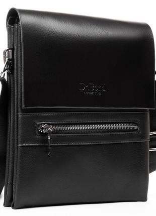 Сумка чоловіча планшет зі шт.-шкіри dr. bond 229-3 black